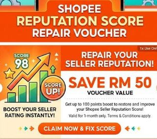 Shopee Reputation Score Restoration Voucher (10 Points)